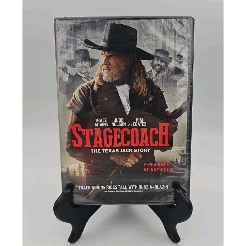 Stagecoach: The Texas Jack Story‎ DVD New Trace Adkins Judd Nelson Kim Coates